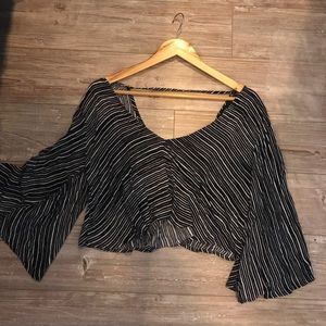 Cropped blouse